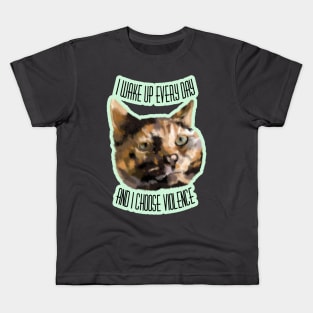 Torties Are Always Trouble Kids T-Shirt